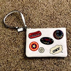 Marvel x Coach Wristlet